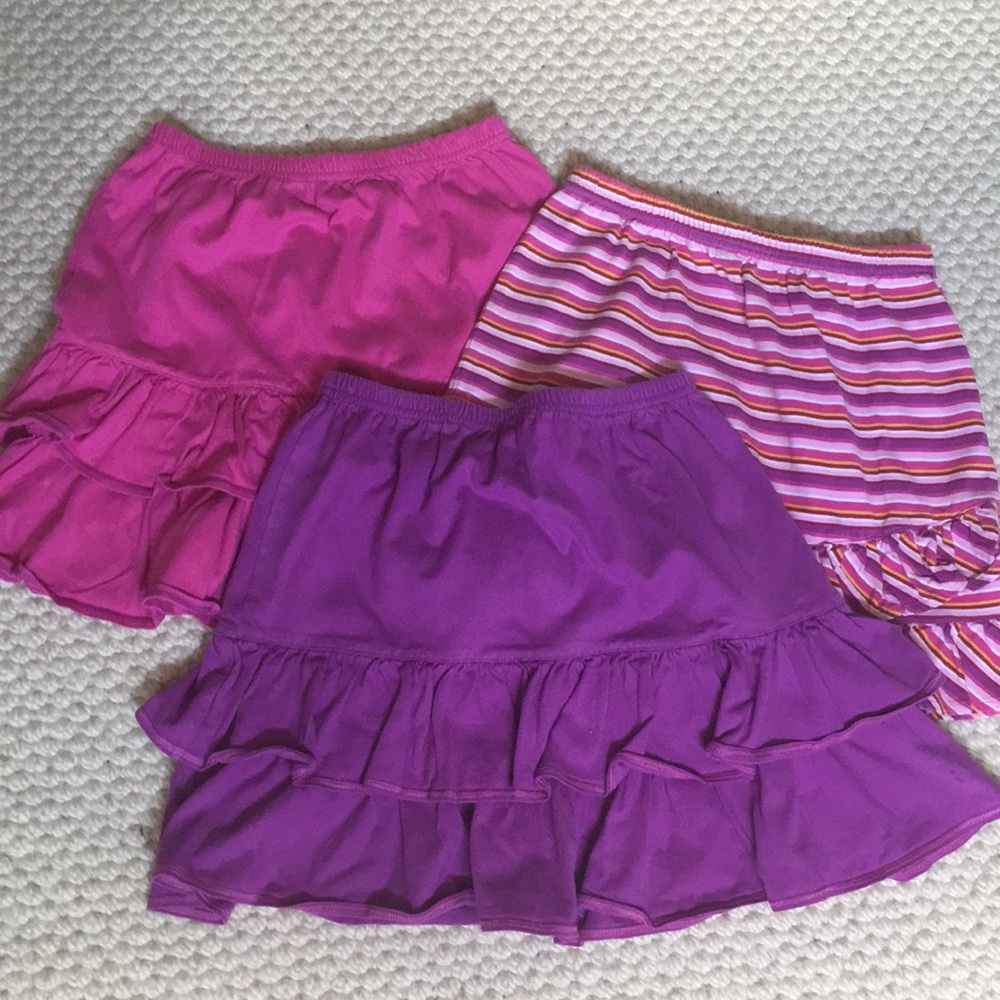 3 Hanna Andersson girls skirts